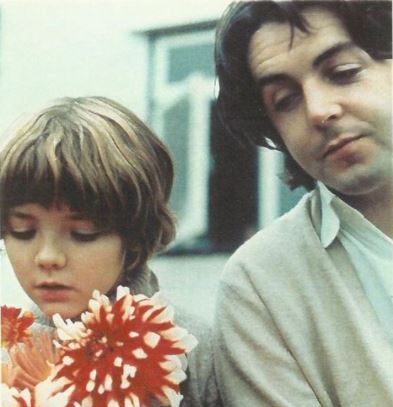 Ruth McCartney with her half-brother Paul McCartney 
